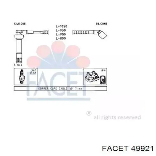 Высоковольтные провода 49921 Facet