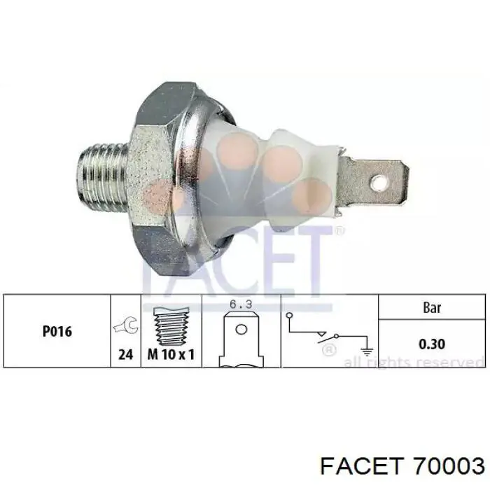 Манометры (указатель давления масла) FAE 1202 цена, от 3.07 USD