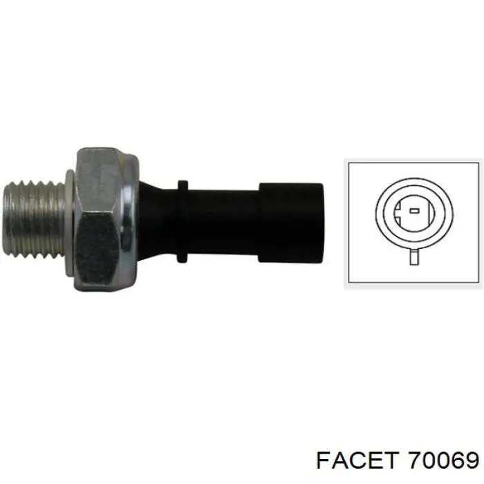 Купить 1252572 General Motors Датчик давления масла