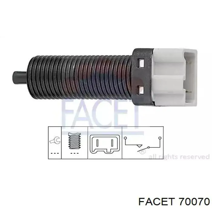 Манометры (указатель давления масла) Facet 70070 цена, от 6.55 USD