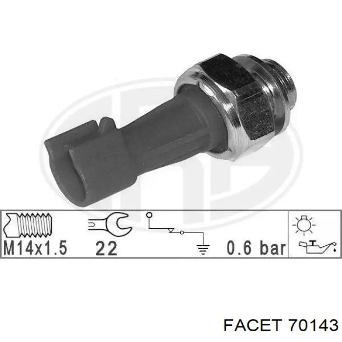 Манометры (указатель давления масла) Facet 70143 цена, от 3.68 USD