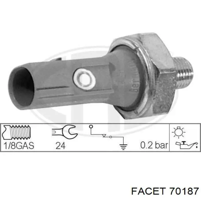 Манометры (указатель давления масла) Facet 70187 цена, от 3.14 USD