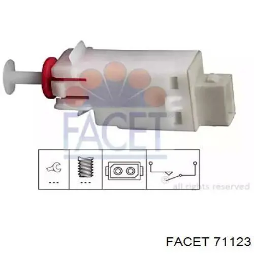Купить 71123 Facet Лягушка стоп сигнала