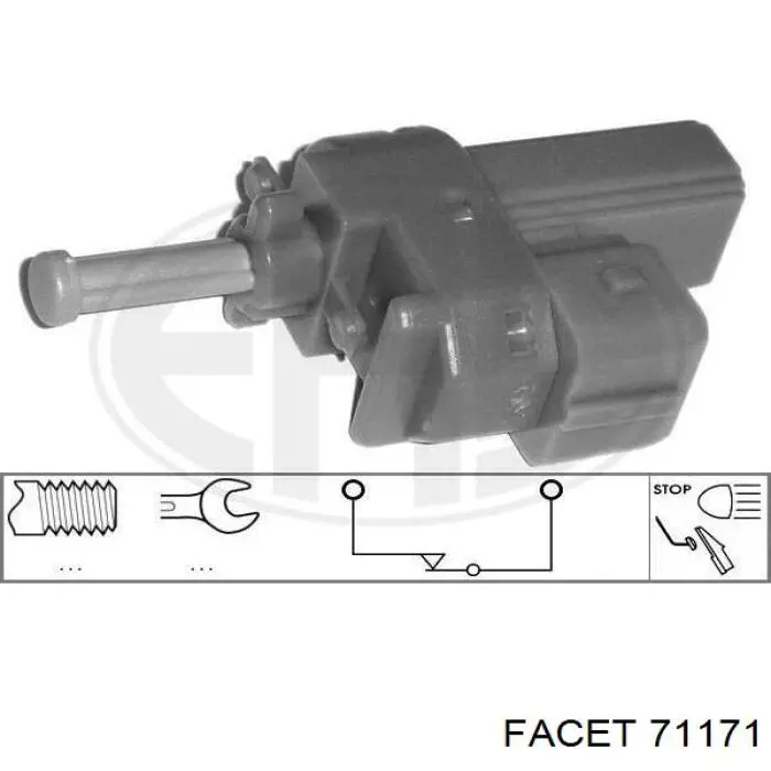 Interruptor De Embrague 71171 Facet