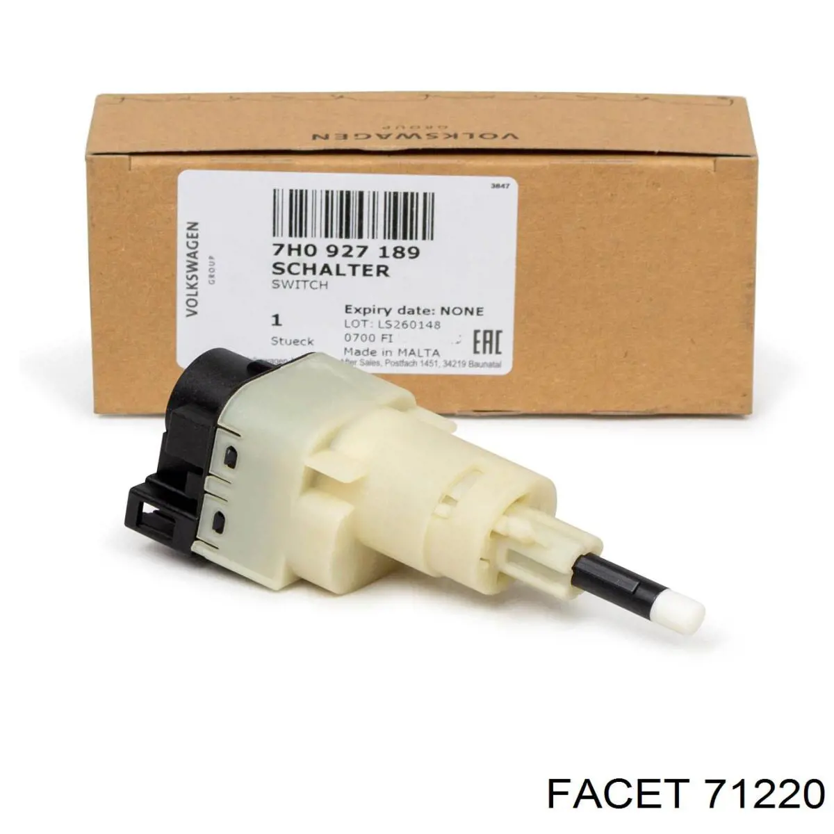 Датчик включения сцепления 71220 Facet