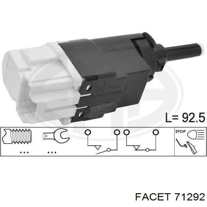 24893 FAE sensor de ativação do sinal de parada