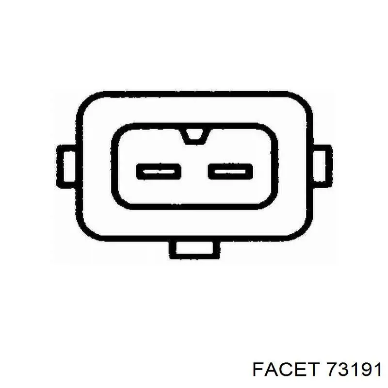 Датчик температуры охлаждающей жидкости 73191 Facet