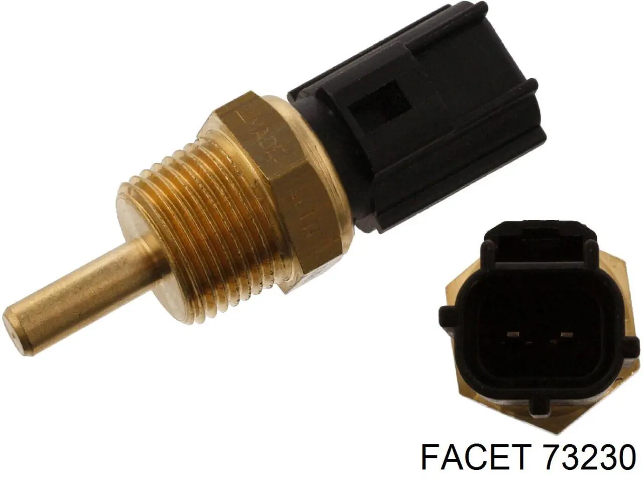 Sensor de temperatura del refrigerante 73230 Facet