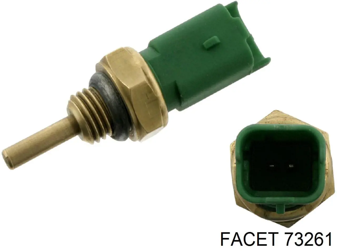 Sensor de temperatura del refrigerante 73261 Facet