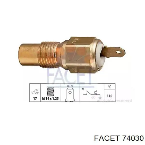 74030 Facet