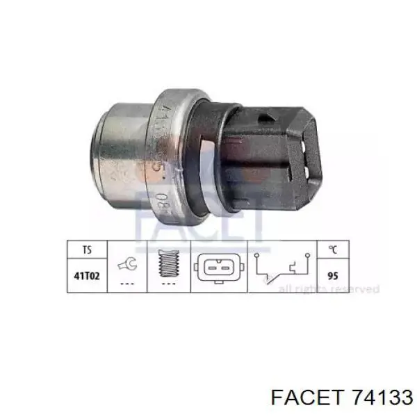 Датчик температуры радиатора Facet 74133 цена, от 15.15 USD