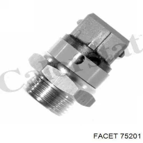 Sensor, temperatura del refrigerante (encendido el ventilador del radiador) 75201 Facet