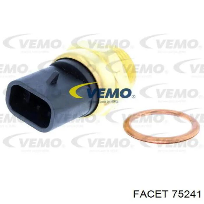 Датчик температуры радиатора Facet 75241 цена, от 7.17 USD