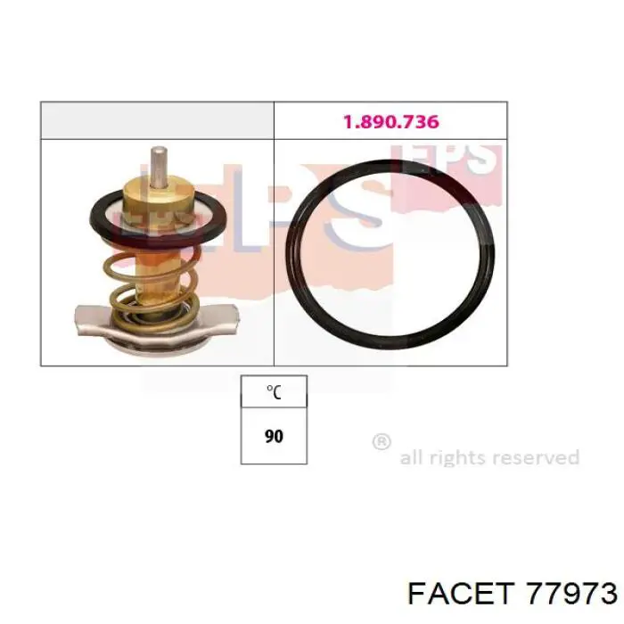 77973 Facet Авто термостат