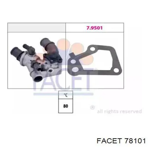 Термостат 78101 Facet