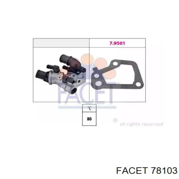 Термостат 78103 Facet