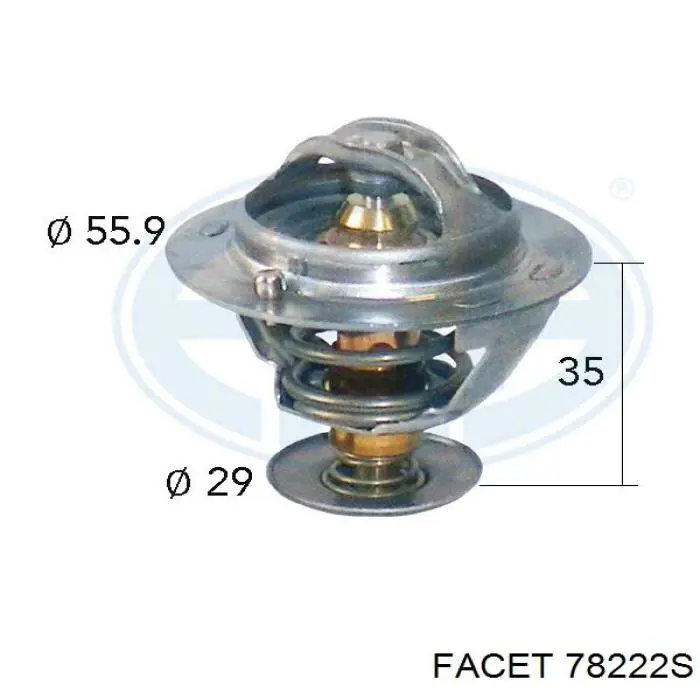 Термостат в сборе Facet 78222S
