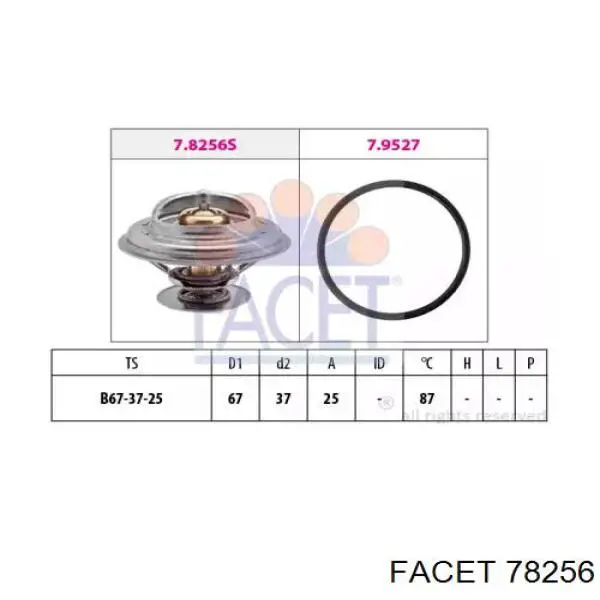 Термостат в корпусе Facet 78256 цена, от 10.79 USD