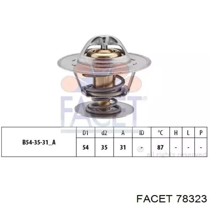 Термостат 78323 Facet