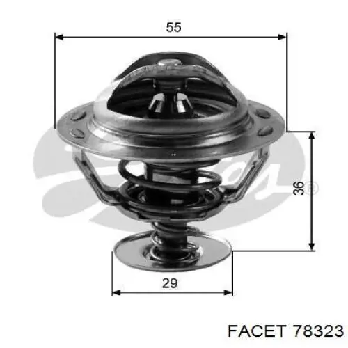 Термостат в корпусе Facet 78323 цена, от 9.48 USD