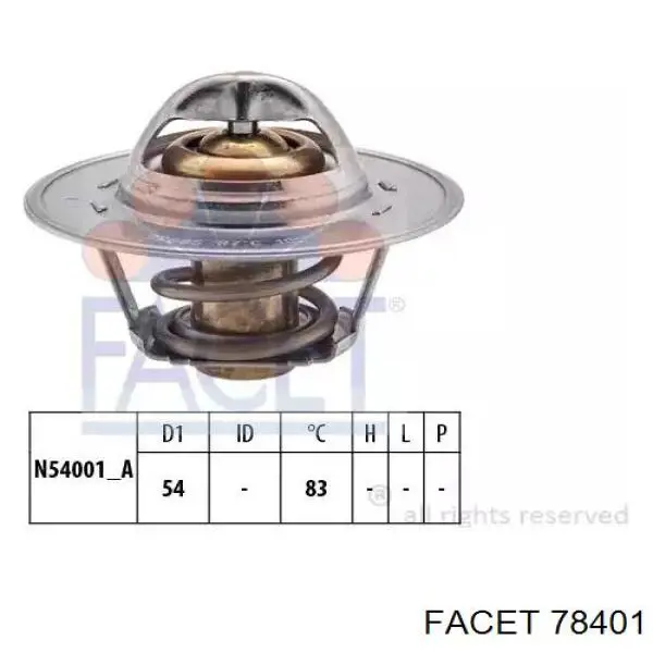 Термостат в корпусе Facet 78401 цена, от 11.90 USD