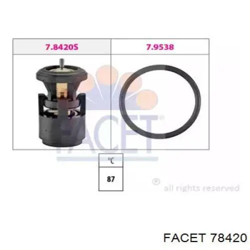 Термостат 78420 Facet