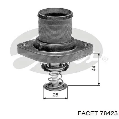 Termostato, refrigerante 78423 Facet