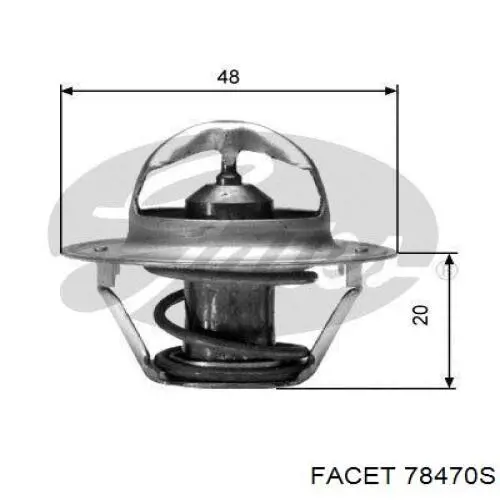 78480 Facet Авто термостат