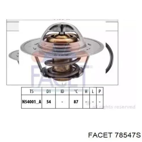 Термостат 78547S Facet