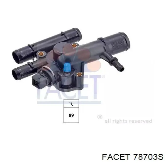 Термостат 78703S Facet