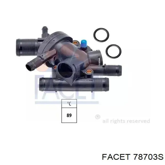 Купить 78703S Facet Автомобильный термостат