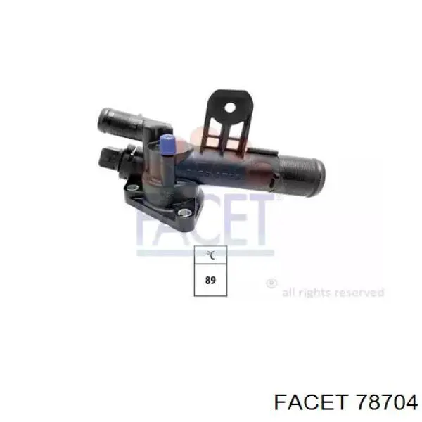 Купить 78704 Facet Автомобильный термостат