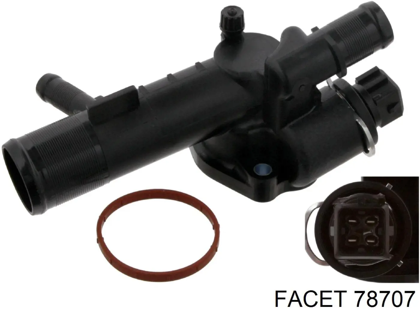 Кожух термостата Facet 78707 цена, от 24.38 USD