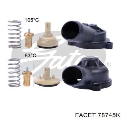 Купить TE0217 Magneti Marelli Автомобильный термостат