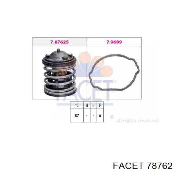 Термостат 78762 Facet