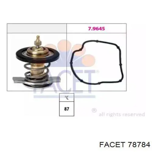 Термостат в корпусе Facet 78784 цена, от 15.74 USD