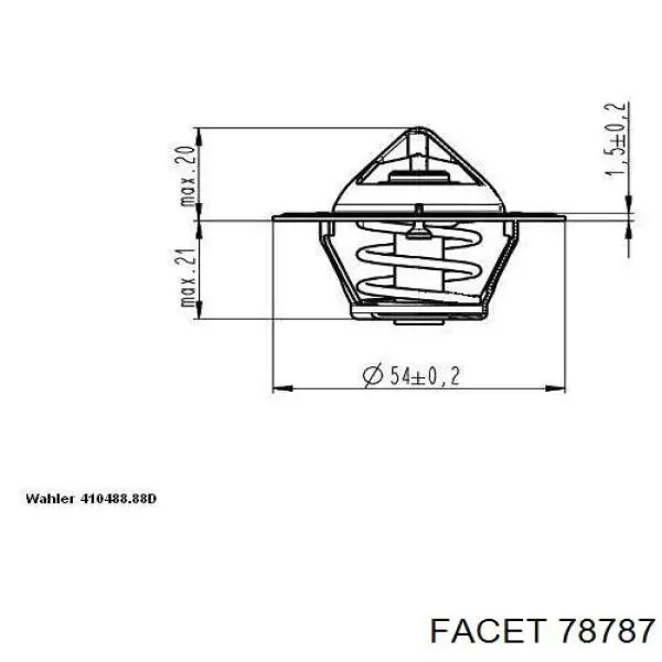 Термостат 78787 Facet