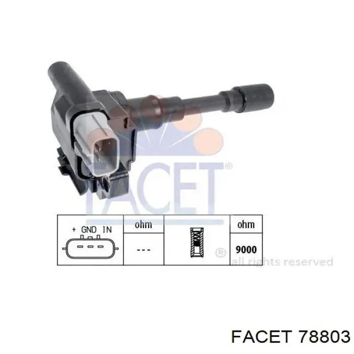 Купить 78803 Facet Автомобильный термостат