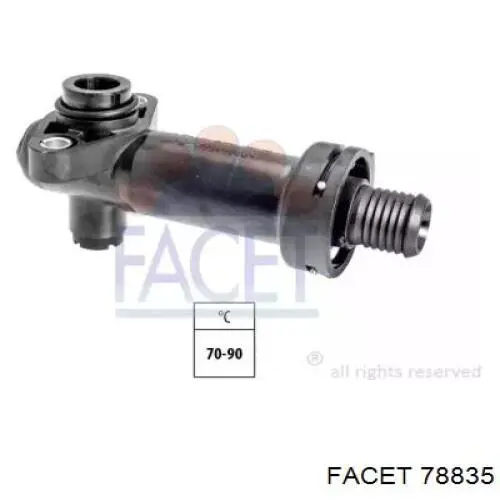 Termostato EGR 78835 Facet