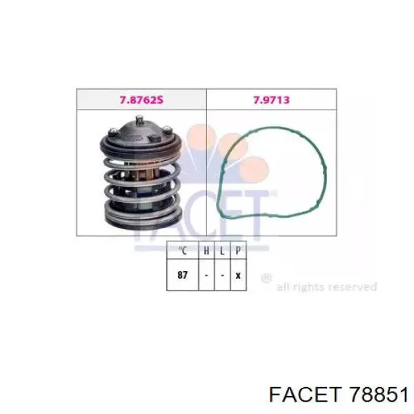 Термостат 78851 Facet