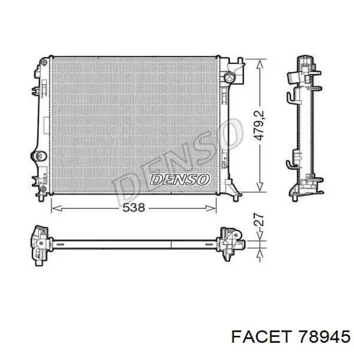 Термостат 78945 Facet