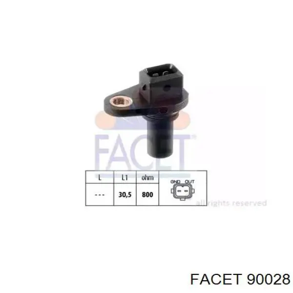 Датчик спидометра Ford 110671