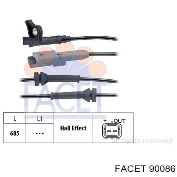 Купить 90086 Facet ДПРВ
