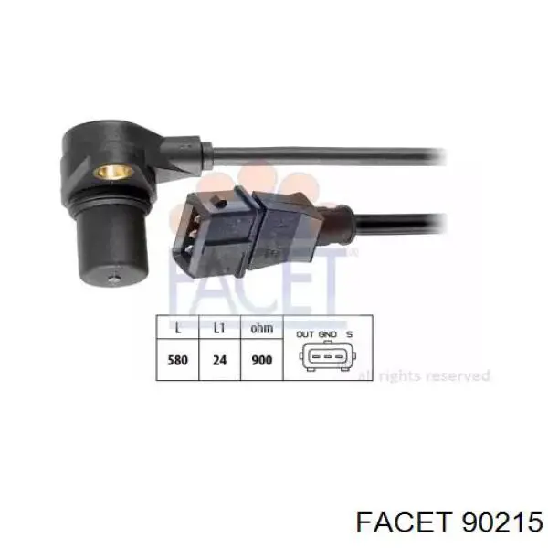 Датчик положения коленчатого вала NGK 81305 цена, от 21.89 USD