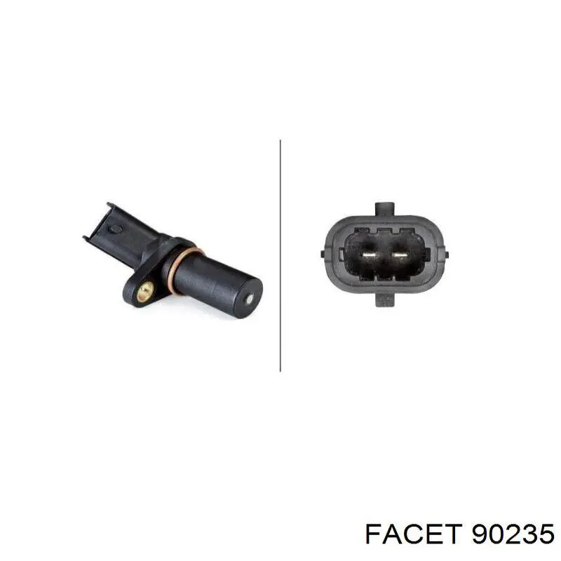 Датчик положения коленчатого вала Facet 90235 цена, от 12.15 USD