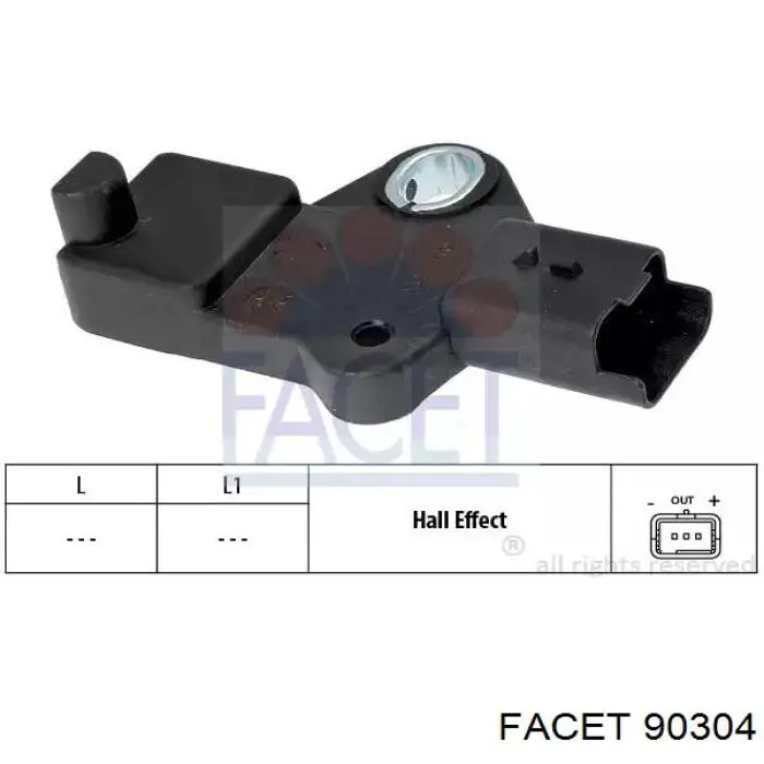 Купить 90304 Facet Датчик оборотов коленвала