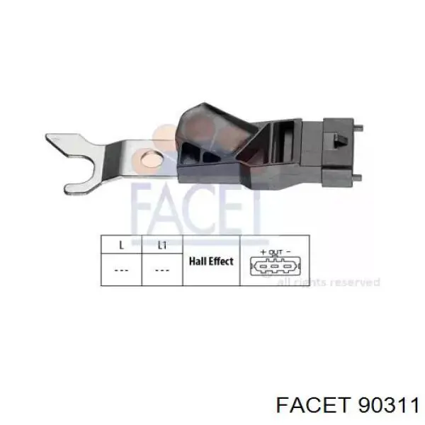 Датчик распредвала 79169 FAE
