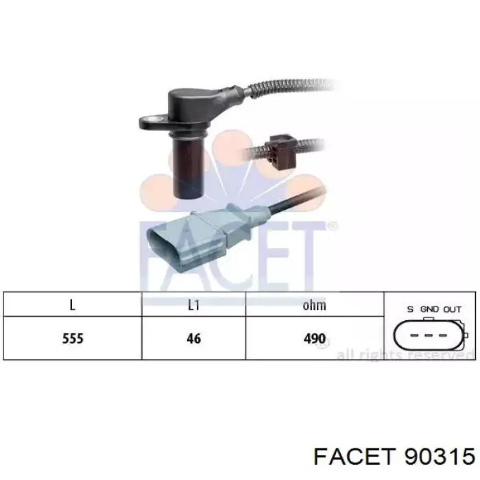 Датчик фаз Facet 90315 цена, от 20.90 USD