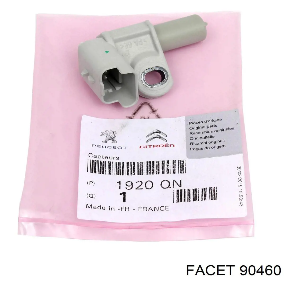Датчик положения распредвала Facet 90460
