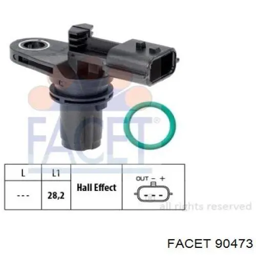 Купить 90473 Facet Датчик оборотов коленвала